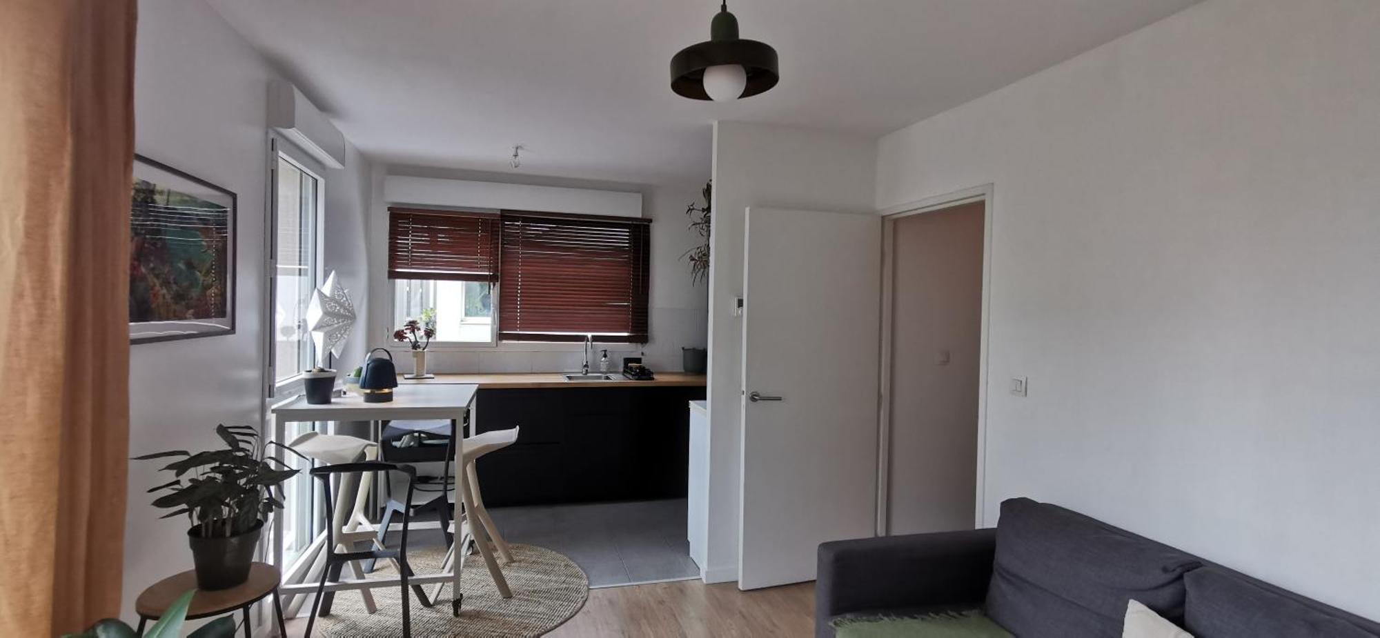 Appart T2 L'Ile De Nantes Avec Parking Prive Bagian luar foto